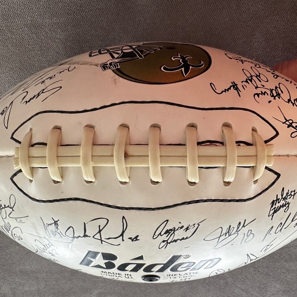 NFL New Orleans Saints' Litograph Team Football - Picture 5 of 14